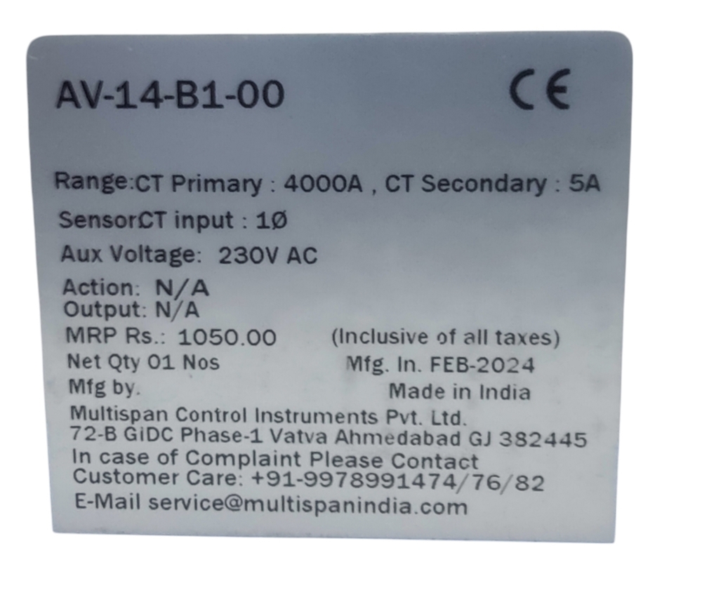 MULTISPAN AV-14-B1-00