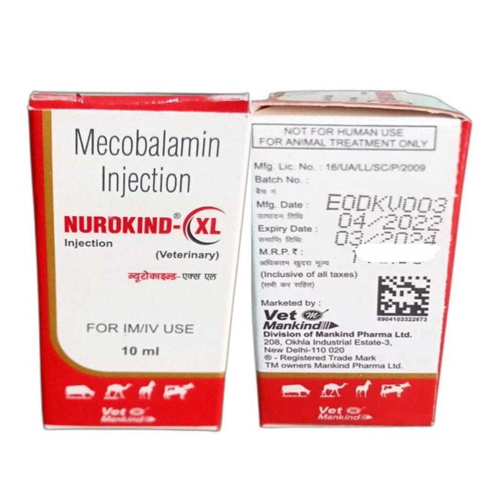 NUROKIND XL  MECOBALAMIN 10ml Injection												