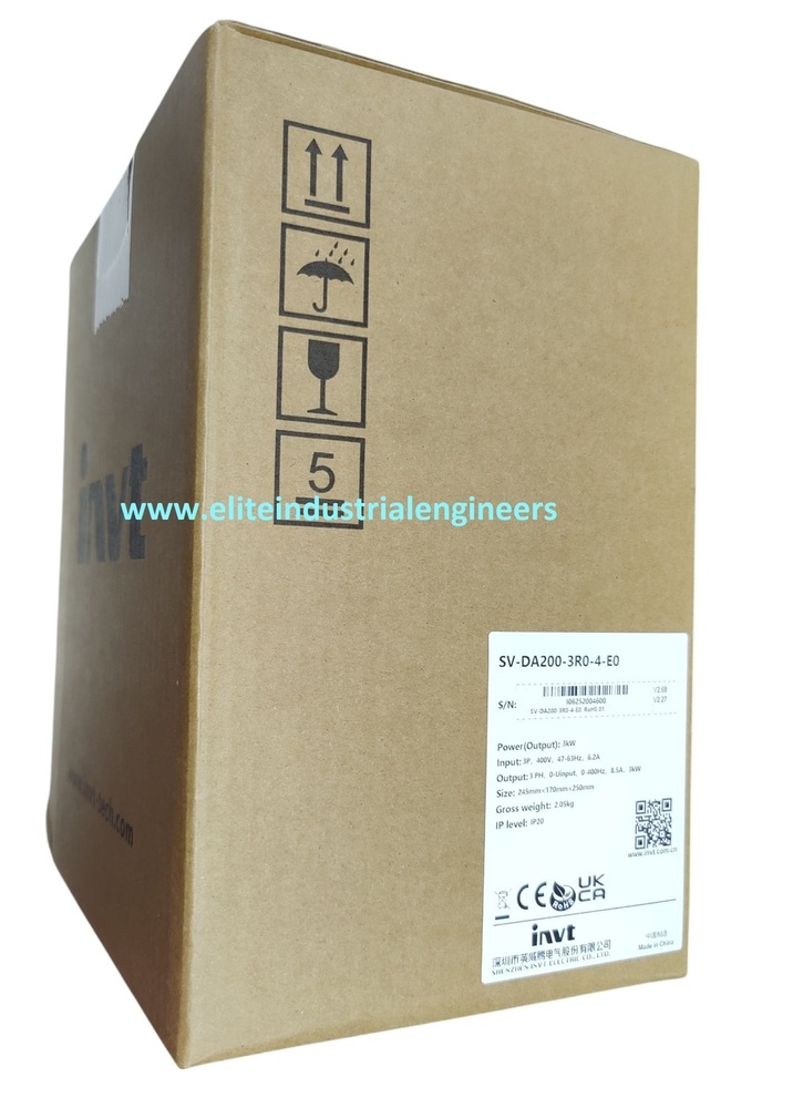 INVT SERVO MOTOR  SV-DA200-3R0-4-E0