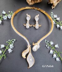 AD Pearl Designer Necklace