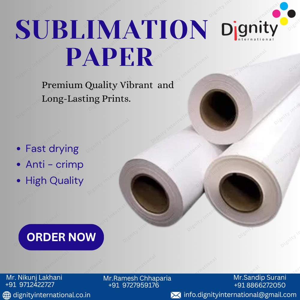 Sublimation Paper - Color: White