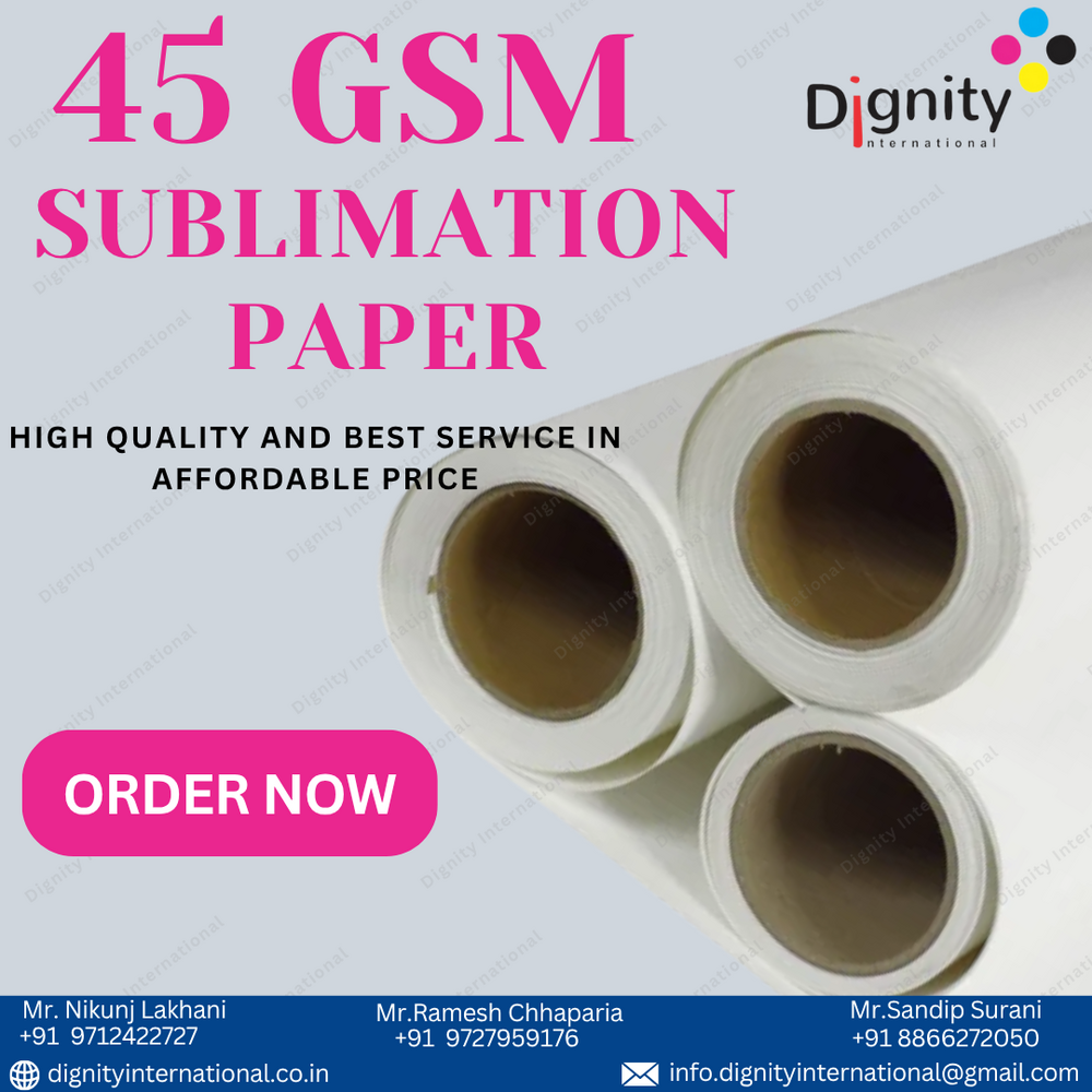 Sublimation Paper - Color: White