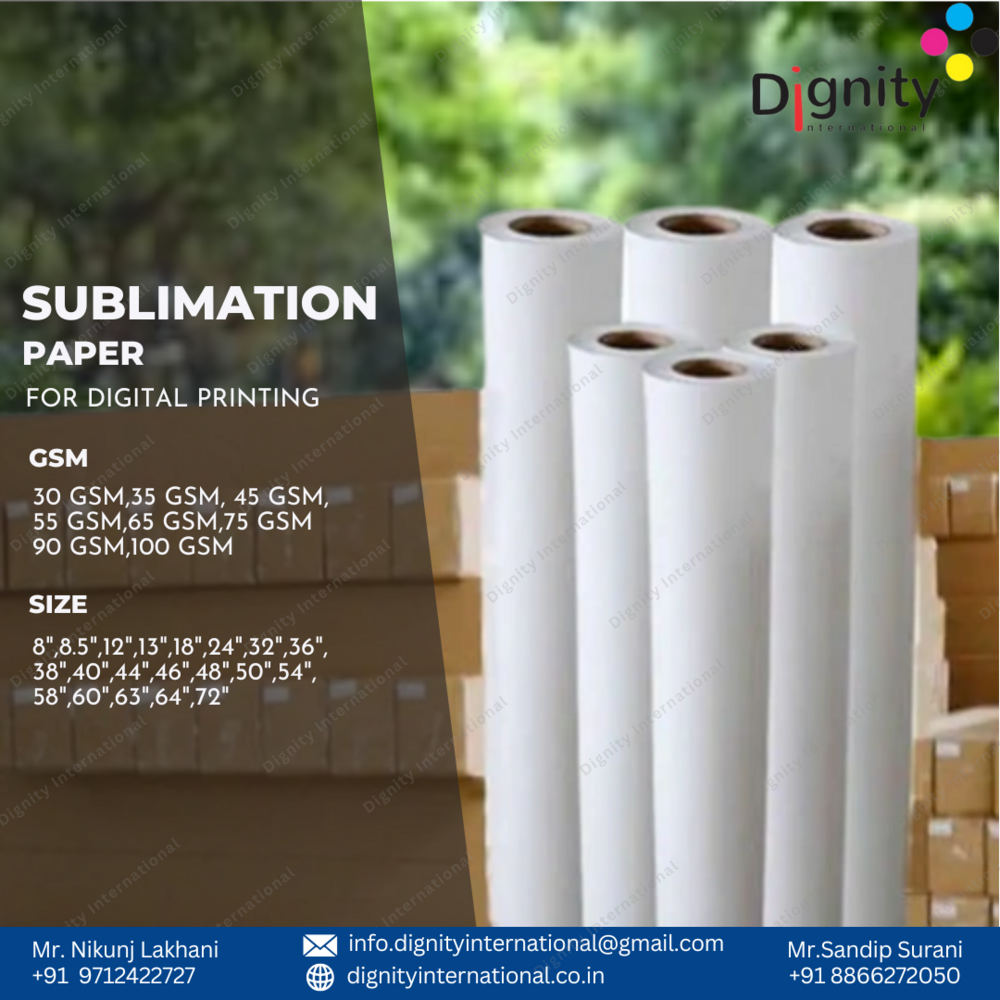 Sublimation Paper - Color: White