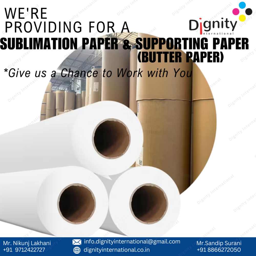 Polyester Fabric Sublimation Paper Roll
