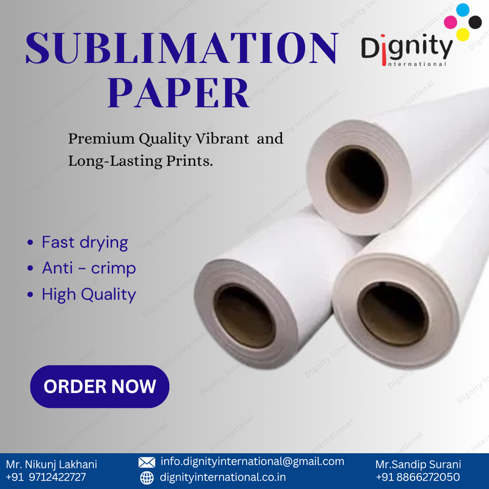 Polyester Fabric Sublimation Paper Roll