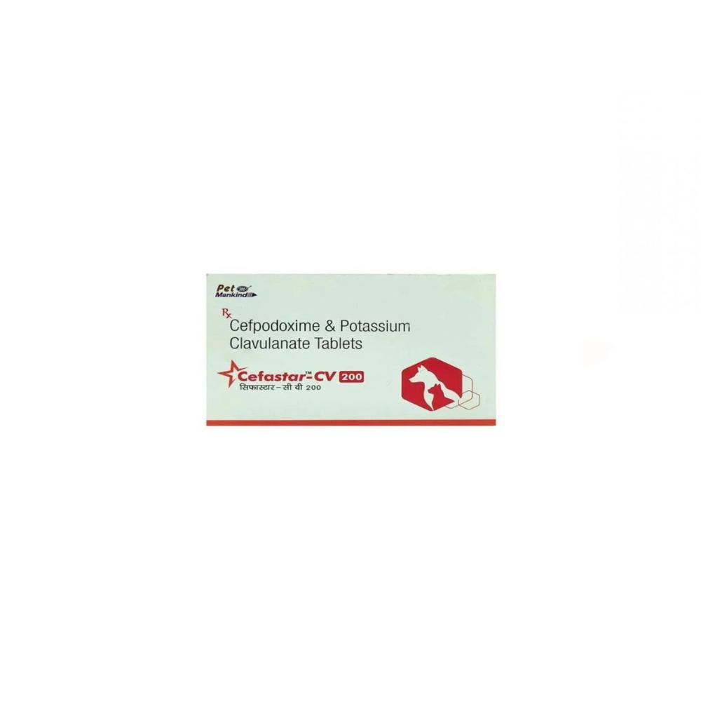 Cefastar-CV 200mg Tablets