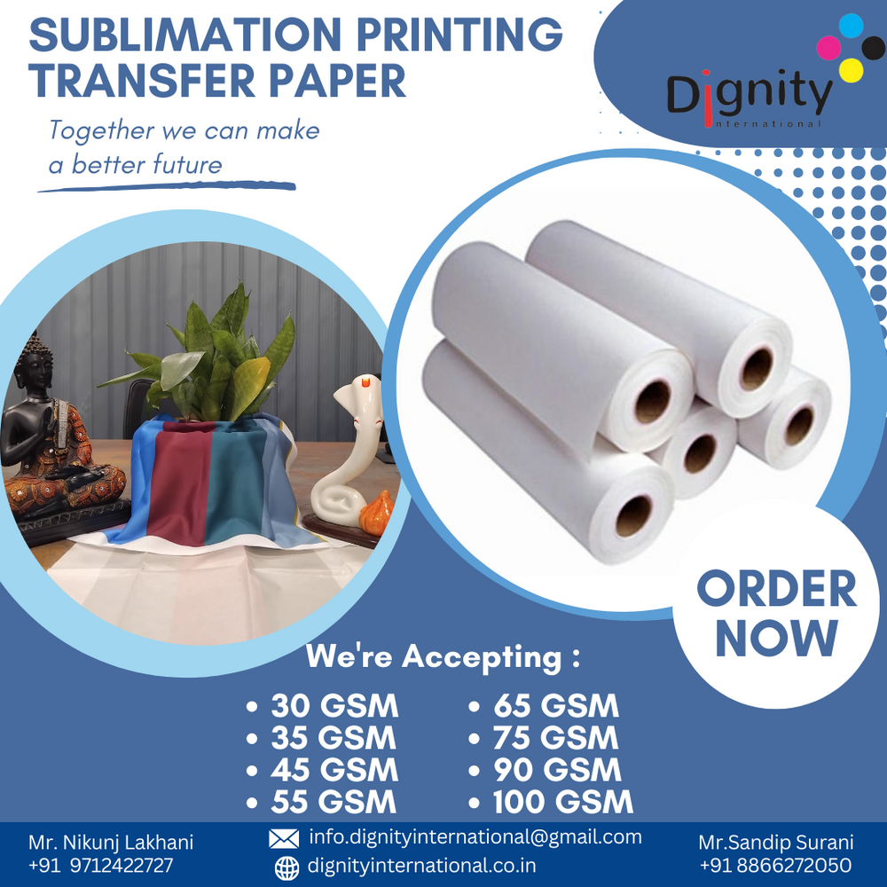 Fast Dry Sublimation Paper Roll