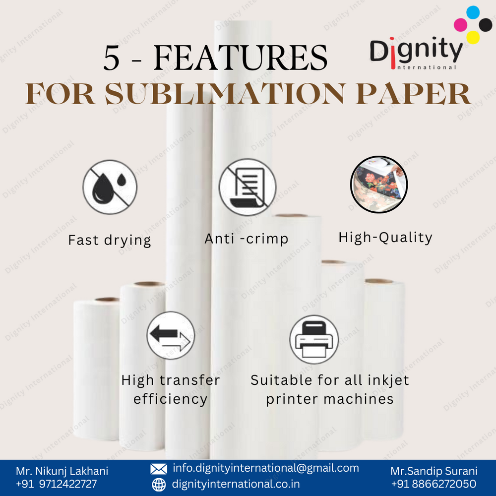 Sublimation Heat-Transfer Paper Roll