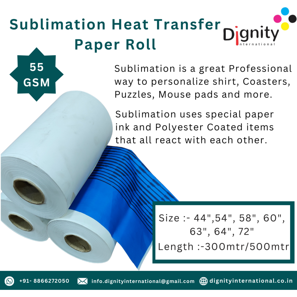 Sublimation Heat-Transfer Paper Roll