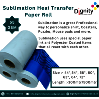 Sublimation Heat-Transfer Paper Roll
