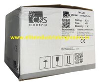 C&S MCCB CSESMX125FMU4P -63AMP 25kA
