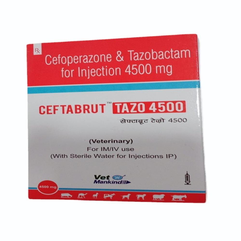CEFTABRUT-TAZO 4.5 GM Injection