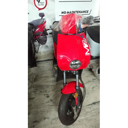 Motovolt Red Colour Scooty