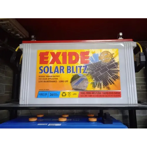 Exide Solar Blitz Tubular Battery