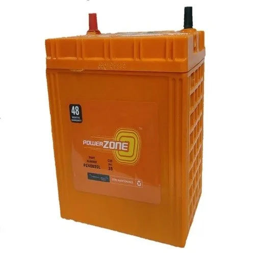 Power Zone Car Battery - Battery Capacity: 30 A   50Ah