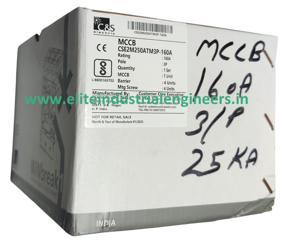 C&s Mccb Cse2m250atm3p-160amp 25ka - Application: For Industrial