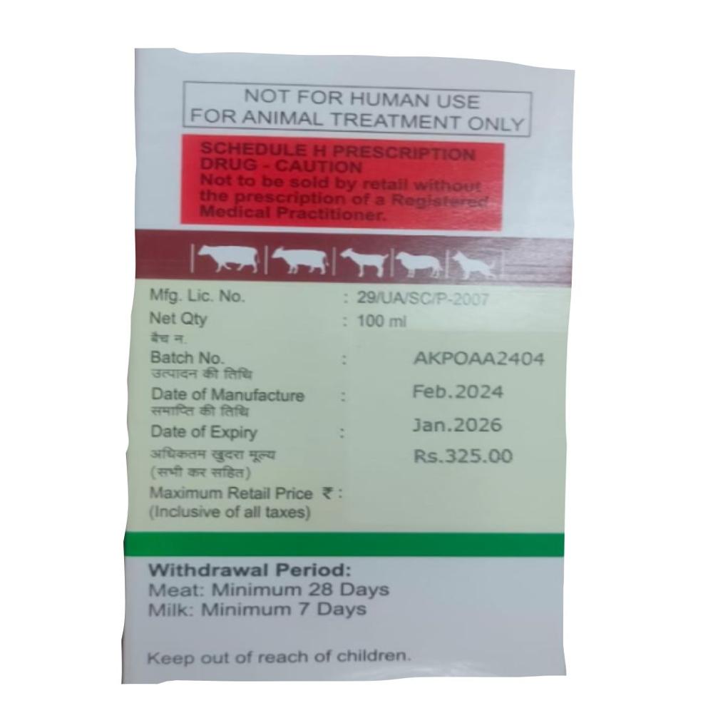 Polygesic Nimesulide+Pitofenone Hydrochloride+Fenpiverinium Bromide 100ml Injection