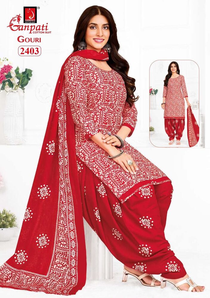 Ganpati Gouri Vol-10  Dress Material