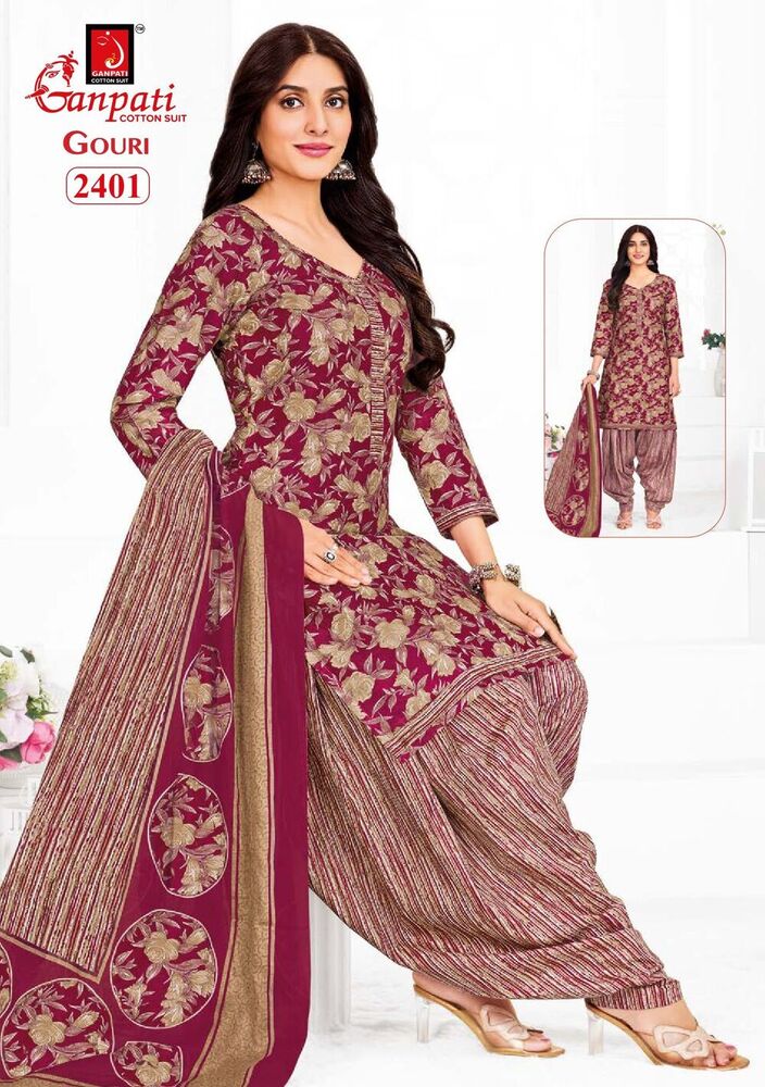 Ganpati Gouri Vol-10  Dress Material