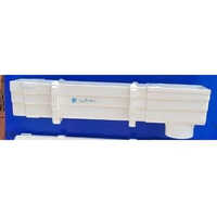 Upvc Rainwater Gutter - Color: White