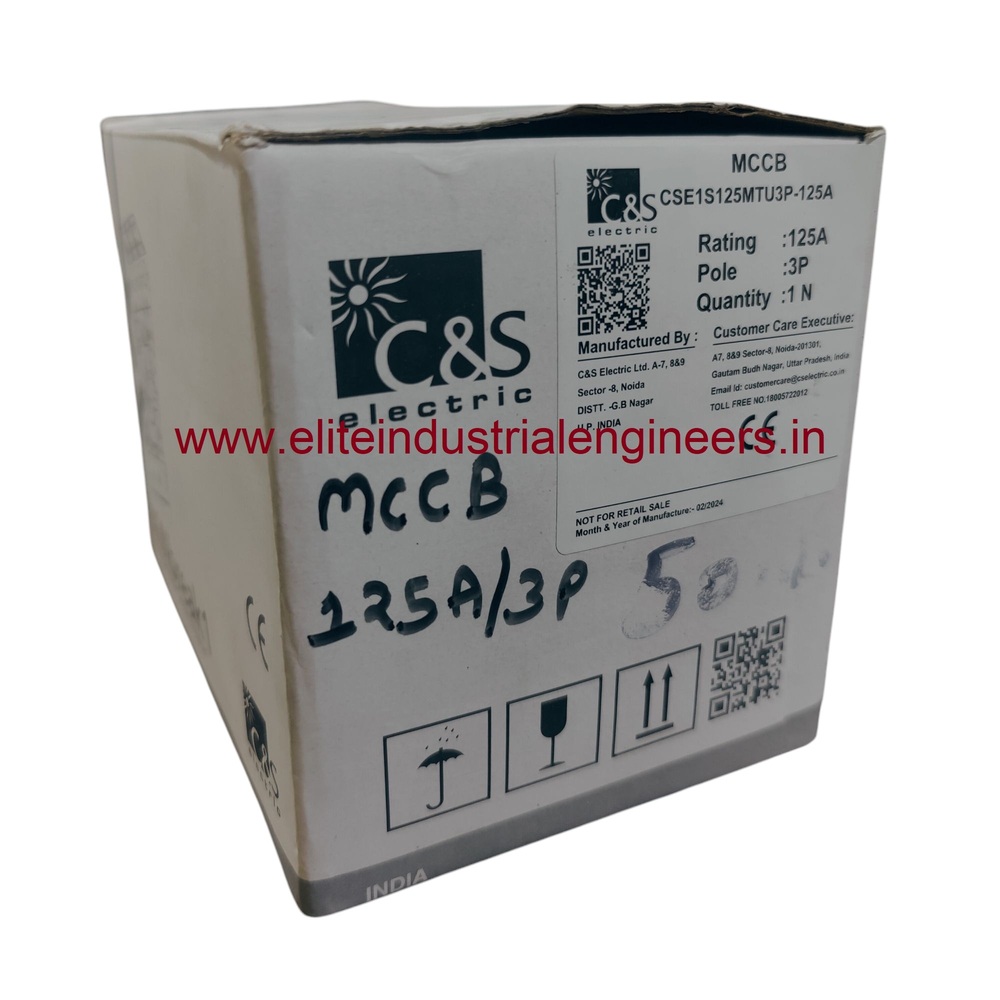 C&S MCCB CSE1S125MTU3P-125A 50kA