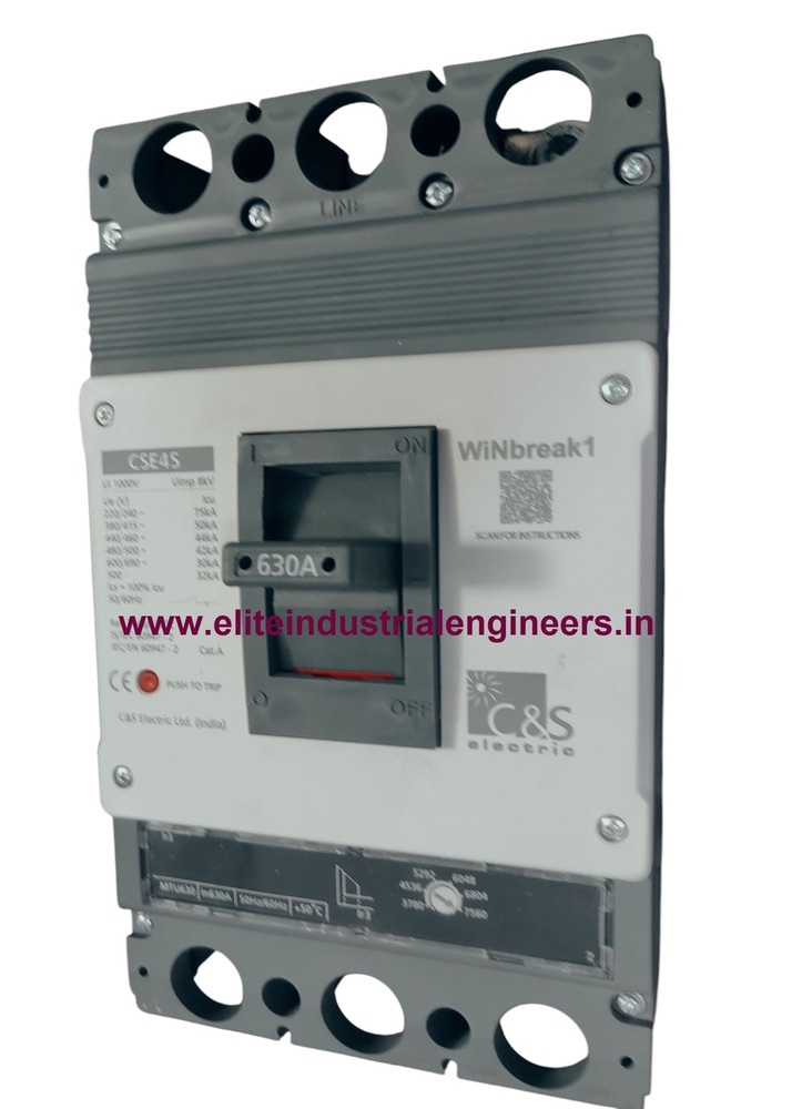 C&s Mccb Cse4s630mtu3p-630a 50ka - Application: For Industrial