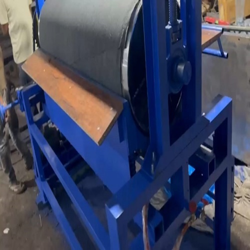 Saree Roll Polish Machine - Color: Blue