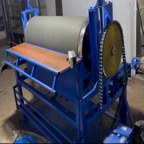 Saree Roll Polish Machine - Color: Blue