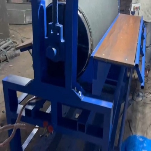 Saree Roll Polish Machine - Color: Blue