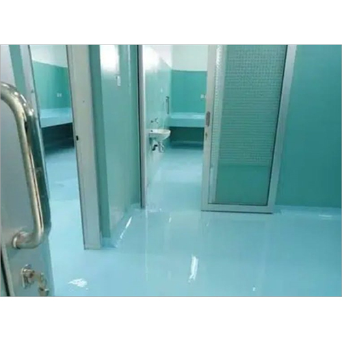Industrial Epoxy Flooring Services - Blue, 2-5mm Thickness | Hardness 80-90 Shore D, 60 Mpa Compressive Strength, Excellent Chemical Resistance
