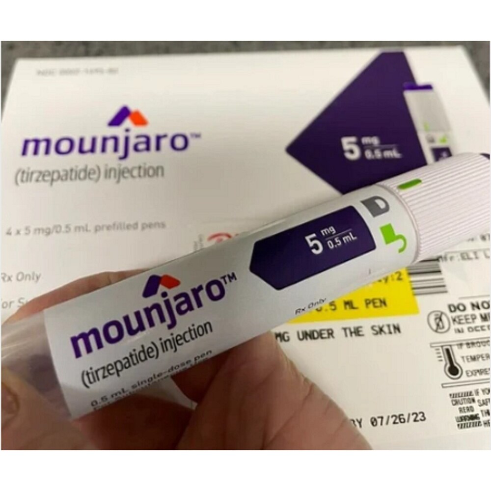 tirzepatide 5 mg/0.5 ml solution for Injection 5mg/0.5 vial at ₹ 6000/vial | Tirzepatide Injection in Raipur By activating both of these hormones 5mg/.5ml tirzepatide 5mg Mounjaro Tirzepatide