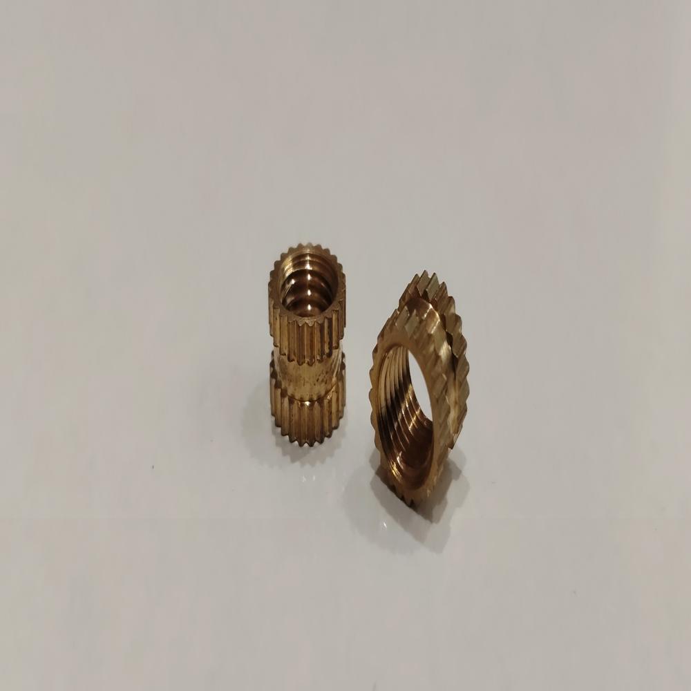 High-Precision Brass Insert - Color: Golden
