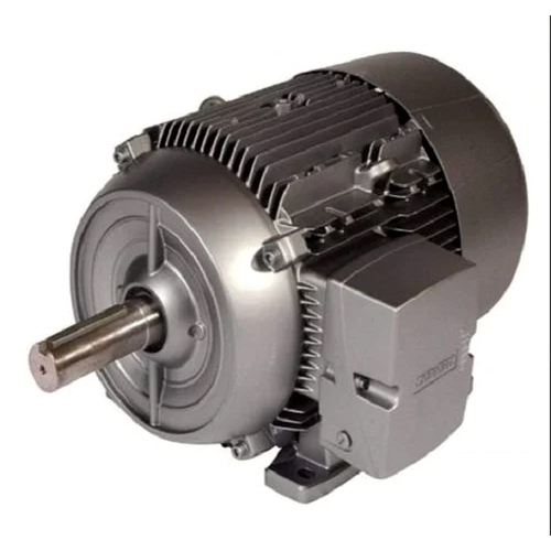 Siemens Three Phase Electric Motor - Color: Grey