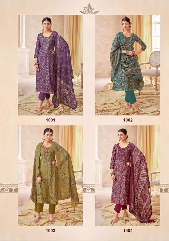 SuryaJyoti Kesha Vol-01  Dress Material