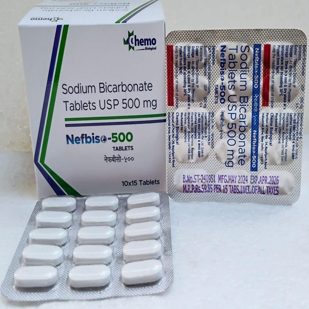 Sodium Bicarbonate Tablets USP 500mg