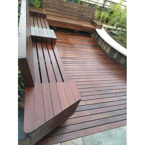 Brown IPE Decking Wood