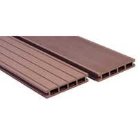 Dark Brown Wpc Deck Flooring - Feature: Easy To Install