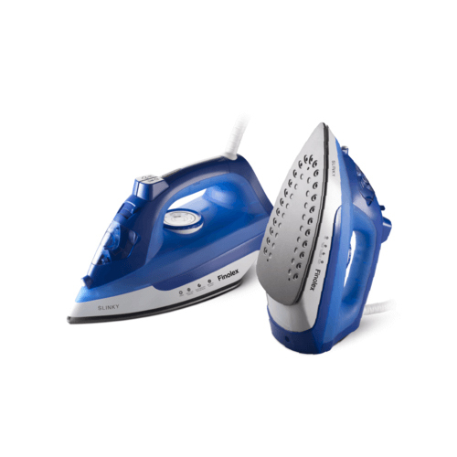 Slinky Steam Iron - Color: Blue