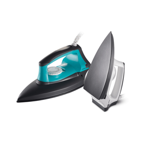 1000W Fionn Dry Metal Iron - Color: Black