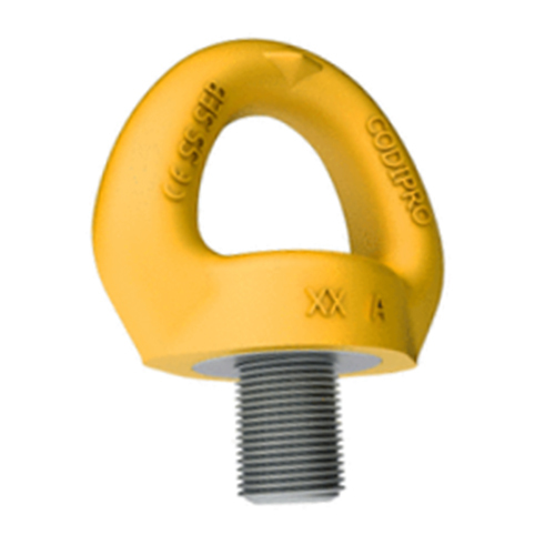 Ss Pe Seb - Fall Protection Stainless Steel Anchorage Point - Color: Yellow Paint Coated