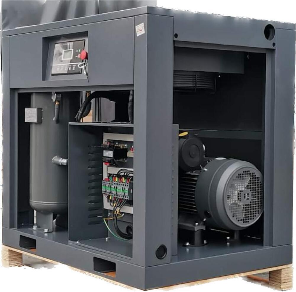 Fixed Speed Rotary Screw Air Compressor - 100hp / 75kw - Air Flow Capacity: 365 Cubic Feet Per Minute (Ft3/min)