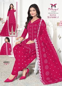 Mishri Super Bandhej Vol-04  Dress Material