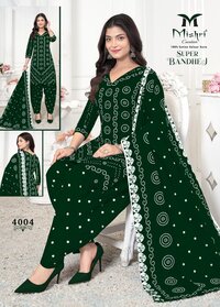 Mishri Super Bandhej Vol-04  Dress Material