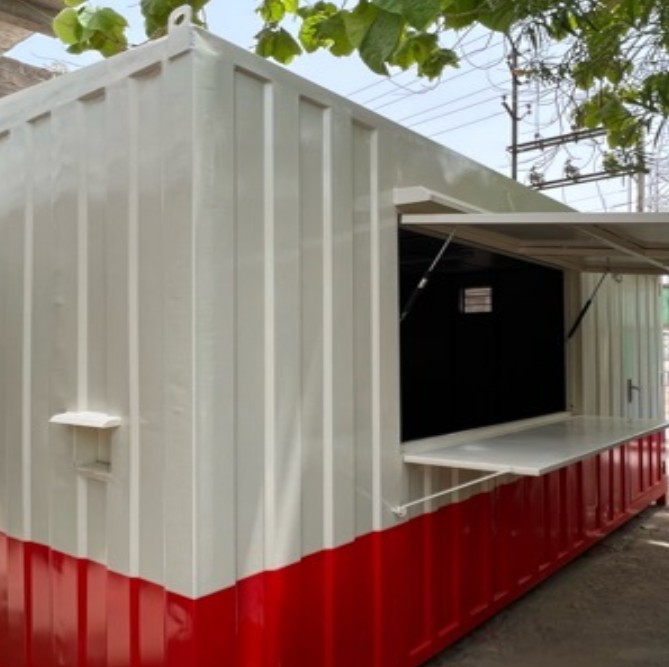 Portable Shop Cabin - Floor Material: Metal
