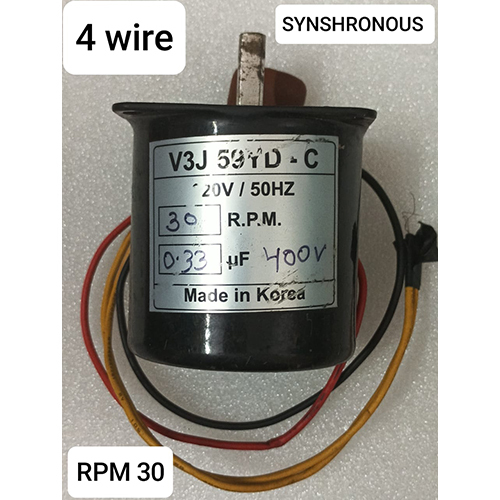 Synshronous 4 Wire Motor
