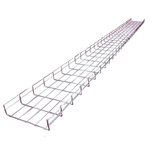 Industrial Wire Mesh Cable Tray - Color: Grey