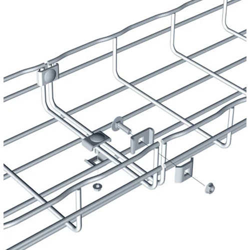 Hot-Dip Galvanized Wire Mesh Cable Tray - Application: Industrial