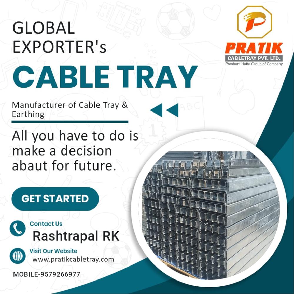 Metal Ladder Cable Tray - Length: 2.5 - 4 Meter (M)