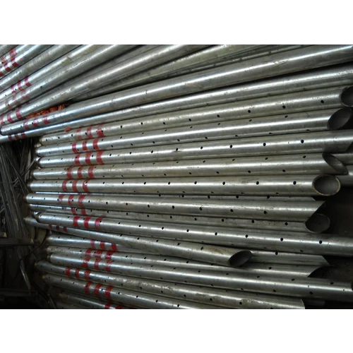 Earthing Pipe - Copper Material , Polished Surface Finish, Grey Color, Industrial Application, 6-12 Month Warranty, Efficient Electrical Grounding