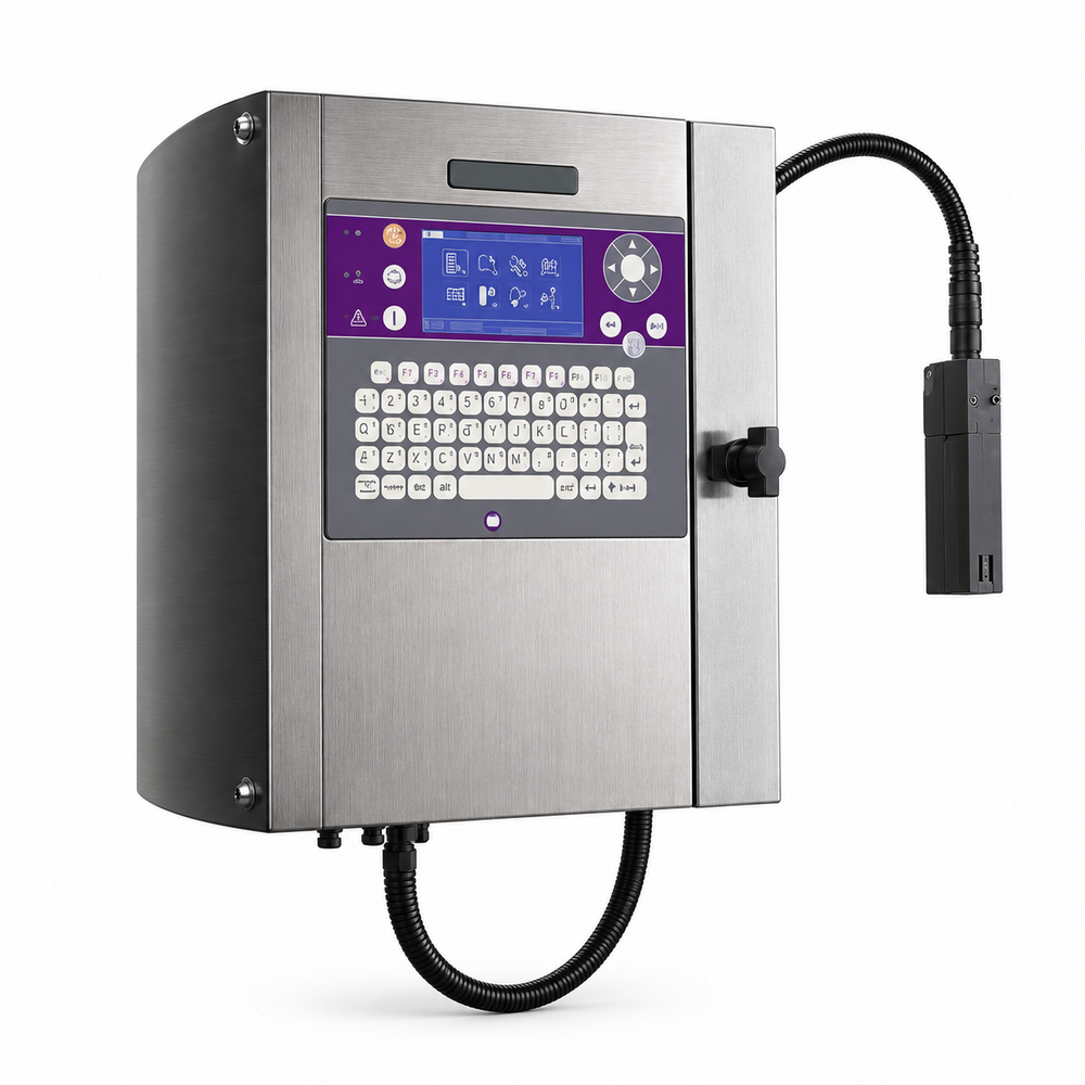 Industrial Coding Machine. - Color: Silver